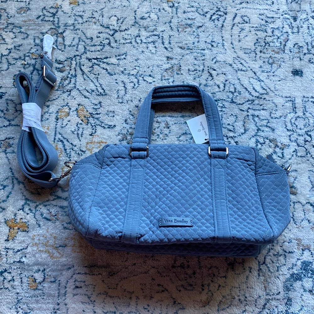 Vera Bradley Blue Quilted Crossbody Bag